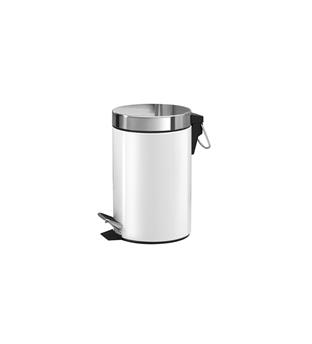 سطل پدالدار سفید